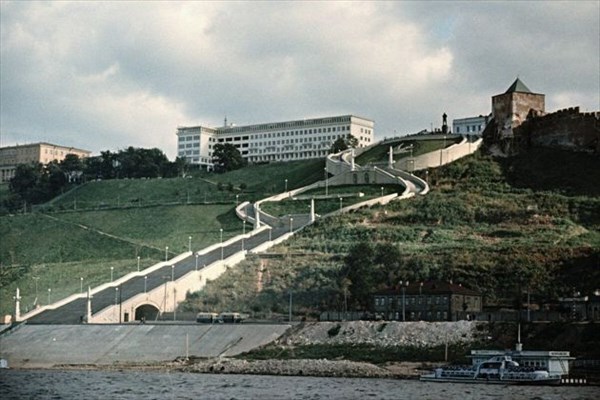 056-Чкаловская лестница, Горькии, 1959 год